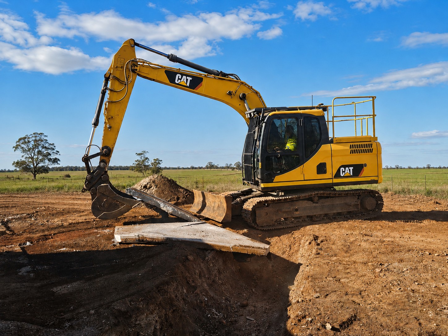 Site preparation, Maroochy River