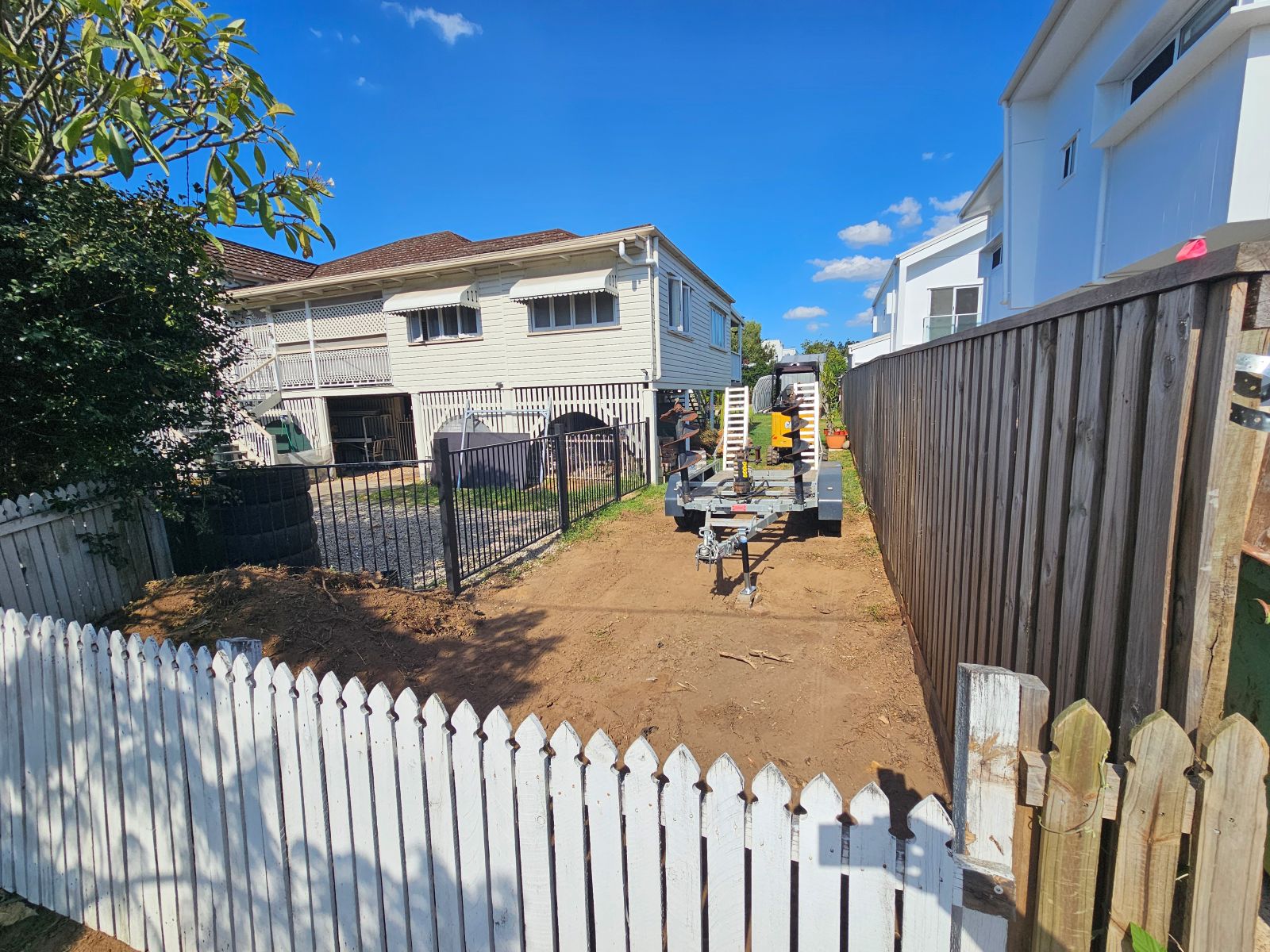 Driveway preparation